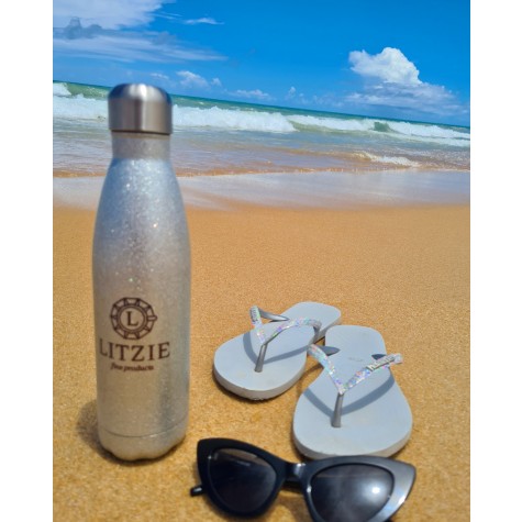 GARRAFA TÉRMICA PRATA LITZIE - 500 ML 