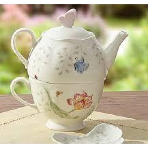 SET TEA FOR ONE - BUTTERFLY MEADOW LENOX