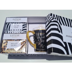 KIT ANIMAL PRIN-TEA LOVERS - ZEBRA